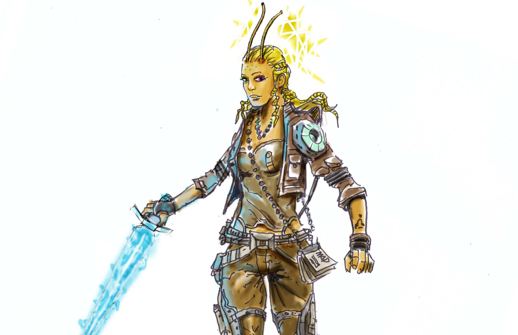 Character Profile: Alyndra Vallis Cosmic Crit: A Starfinder Actual.